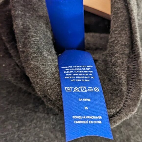 Kit and Ace | Burrow Brushed Cashmere Blend Turtleneck In Grey - Picture 11 of 12